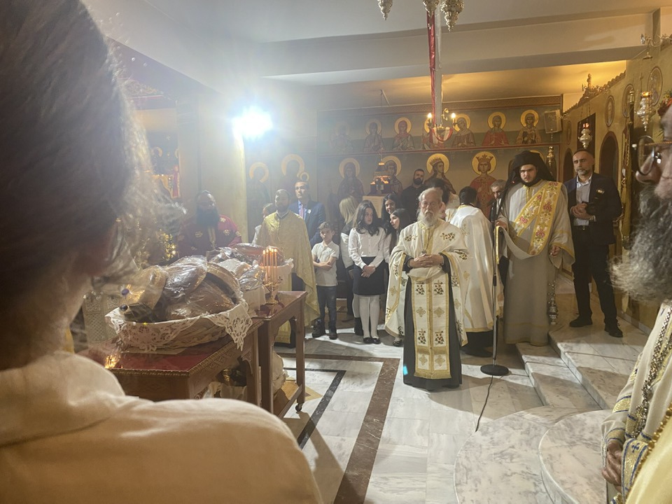 kstoudas's tweet photo. Μέγας Αρχιερατικός εσπερινός χοροστατούντος του Σεβασμιότατου Μητροπολίτη Νικαίας κκ Αλεξίου στον Ιερό Ναό Αγίου Χριστοφόρου στη #Νεάπολη παραμονή της Χάρης του! Χρόνια πολλά σε όσους εορτάζουν αύριο και στον υποψήφιο του συνδυασμού μας Χριστόφορο Κροκίδη!
#Νίκαια #Nikaia https://t.co/fcUjlKZR5L