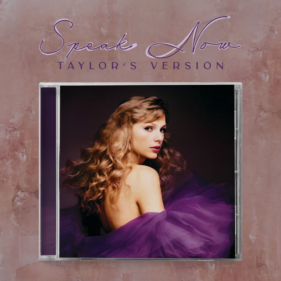 taylornation13's tweet photo. While we’re still drying our hair from last night’s rainy weather vibe, we’d like to take a moment to remind you that #SpeakNowTaylorsVersion IS COMING 7/7 and you should pre-order it now in its many musical forms while supplies last. 💜💜💜 https://t.co/SnDYXF8RIH https://t.co/9RA3XLoY4d