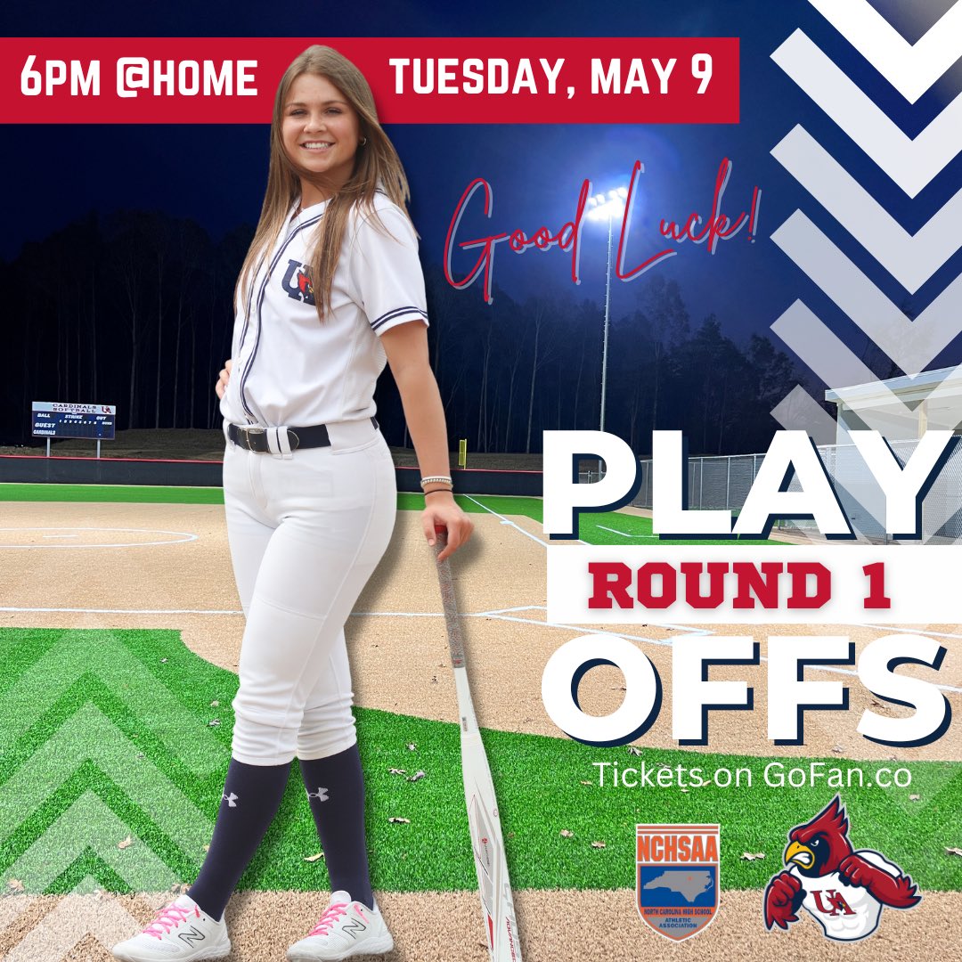 UACharterSchool (@uacharterschool) on Twitter photo Cheer on the softball team at HOME tomorrow! Round 1. No CAC passes. Tickets $7 on GoFan.co. #weareUA #CardinalPride <a href="/mphifer2/">Michelle Phifer</a> @JZUAHS <a href="/darbiholmes/">darbi chestnut</a> Cheer on the softball team at HOME tomorrow! Round 1. No CAC passes. Tickets $7 on GoFan.co. #weareUA #CardinalPride <a href="/mphifer2/">Michelle Phifer</a> @JZUAHS <a href="/darbiholmes/">darbi chestnut</a>