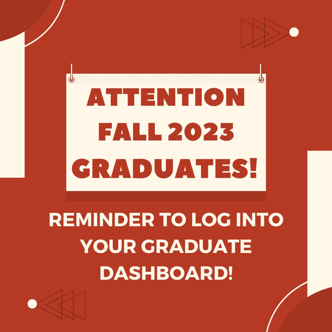 Current MSUM Graduate Students! Are you planning to graduate this fall?! If so, remember to log into your Grad Dashboard to complete the steps necessary for graduation! Click the link to log in &amp; sign in with your StarID &amp; Password! #MSUMGradStudies my.mnstate.edu/GradStudies/Lo…