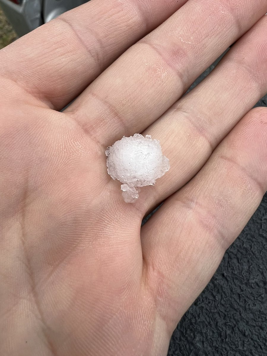 LT_Dan_bcfd's tweet photo. The pile of hail from earlier #lcvalley #hail #springstorms #wawx #idwx https://t.co/m6sOHYUtWB