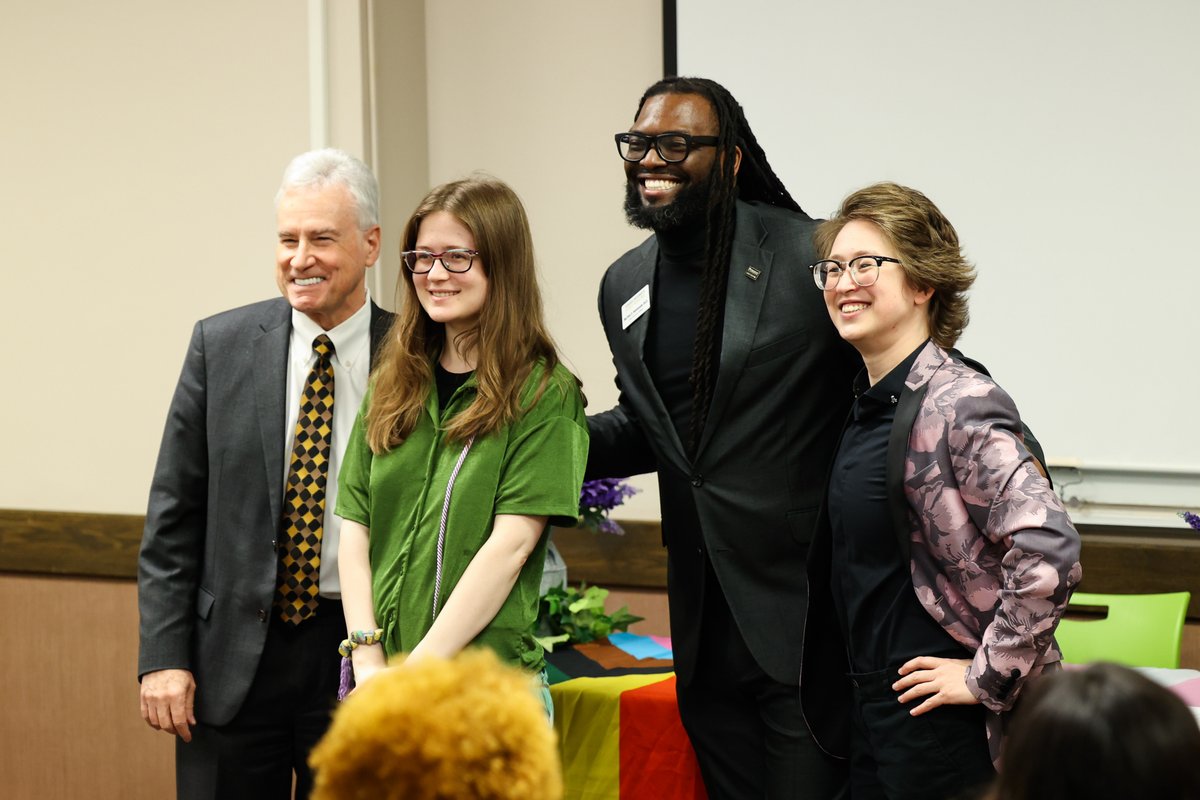 purduefw's tweet photo. Now in its 3rd year, our Lavender Graduation is an LGBTQIA+ inclusive ceremony celebrating graduating students who are in or who support the queer community. In just two days, these students will walk across the stage at the Coliseum in our full commencement ceremony. #PFWgrad23 https://t.co/uLvaLELu5U