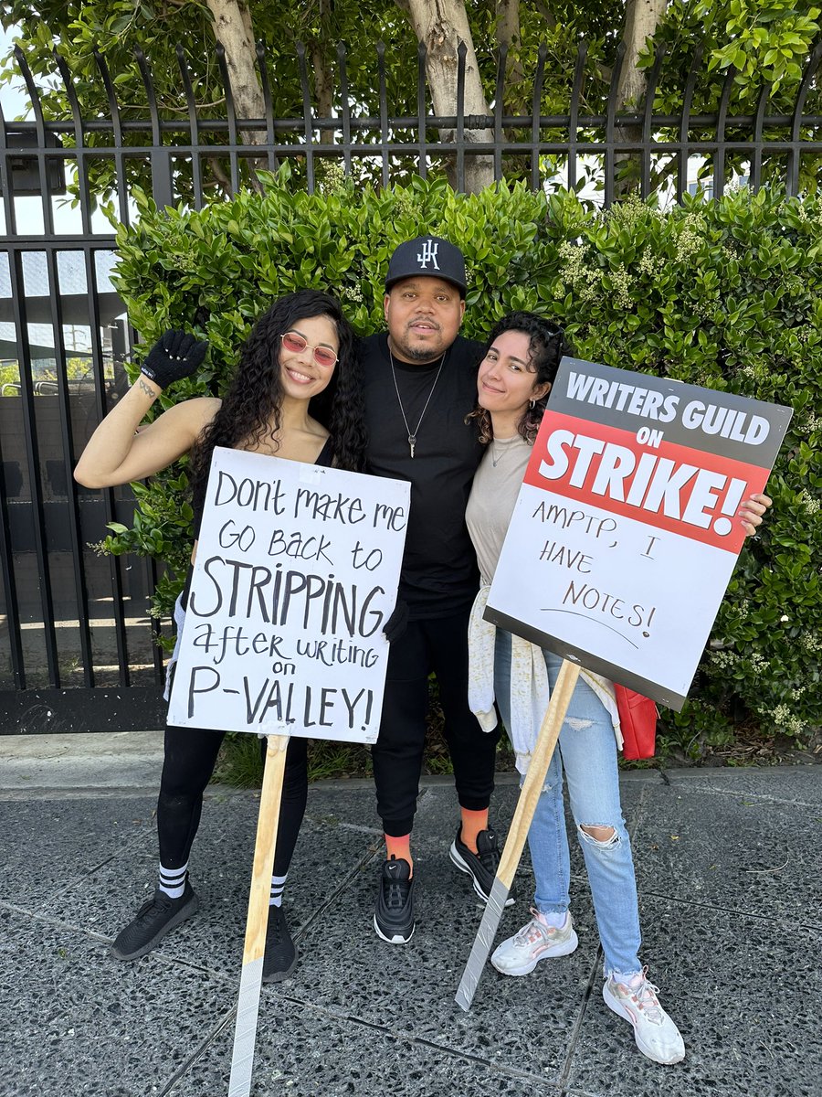 Lucy Luna (@lucyluna) on Twitter photo What a crowd at Universal today. My dear friends <a href="/whoistessascott/">Tessa Evelyn Scott</a> & <a href="/TheREELQBELL/">Quintin Allen Bell</a> were my highlight. A little <a href="/NYFA/">New York Film Academy</a> reunion! #WGAStrike #WGAStrong What a crowd at Universal today. My dear friends <a href="/whoistessascott/">Tessa Evelyn Scott</a> & <a href="/TheREELQBELL/">Quintin Allen Bell</a> were my highlight. A little <a href="/NYFA/">New York Film Academy</a> reunion! #WGAStrike #WGAStrong