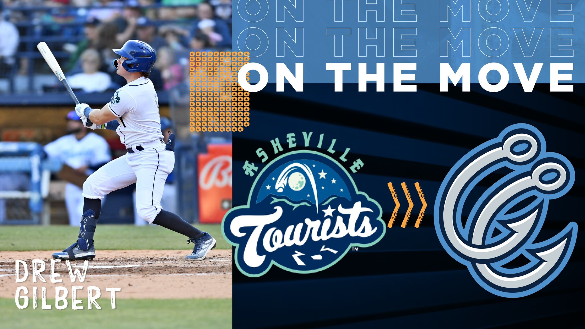 Corpus Christi Hooks on X: ON THE MOVE (05/08): The @astros #1 prospect Drew  Gilbert (@gillygoobear) to CC from @GoTourists  / X