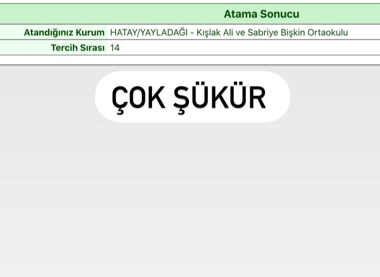 ridvankunur's tweet photo. Çok şükür https://t.co/AgKNaBpoQh