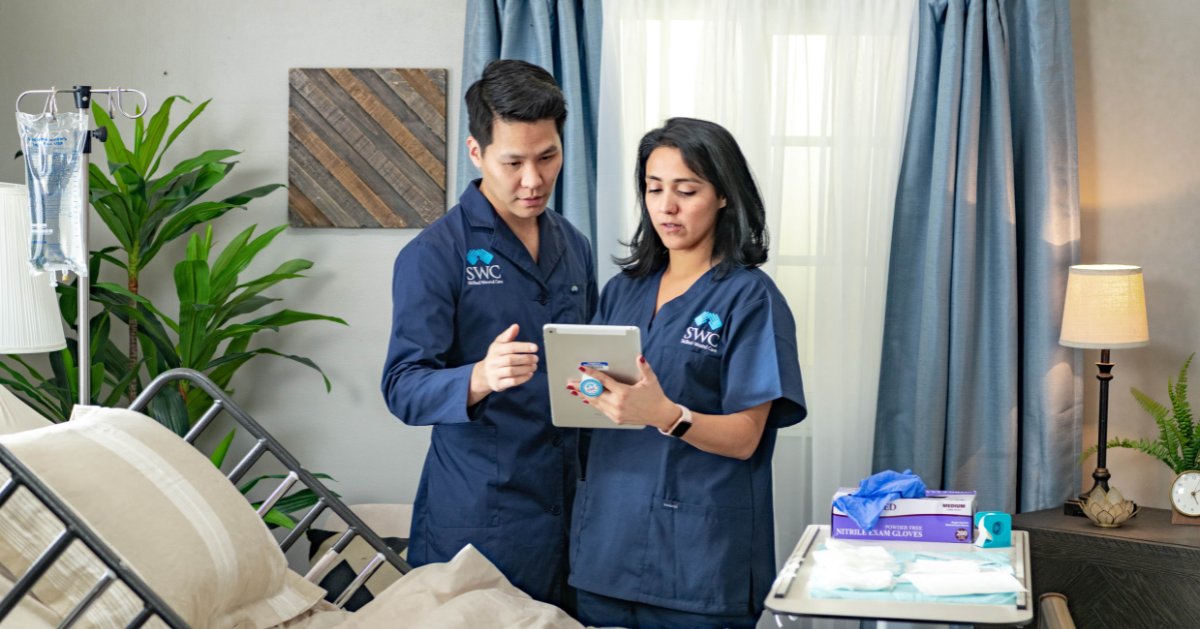 SkilledWoundCar's tweet photo. Our comprehensive #woundcare services can help improve patient outcomes, reduce hospital readmissions, and increase staff efficiency. Our program is designed to integrate with your #nursinghome or healthcare facility's existing workflow.

Learn more: https://t.co/9DH72I4s9s https://t.co/I4JUMy0kG4