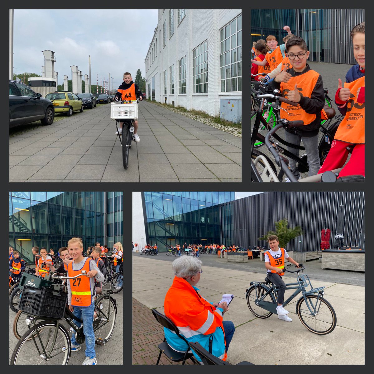 Deze week staat het jaarlijkse VVN fietsexamen voor leerlingen van de groepen 7 uit Helmond op het programma. Vandaag waren onder andere onze kanjers aan de beurt. Het theorie-examen heeft al plaatsgevonden. Nu wachten op de uitslag. Spannend!
#Brandevoort 
#Brainportonderwijs
