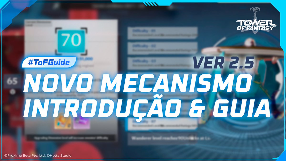 ToF_BR's tweet photo. #ToFGuide ⚔ Ver2.5  
Novo mecanismo: Os ajustes em Nível Dimensional, Operação Conjunta e Incursão estão chegando após a atualização da versão 2.5, a exploração do mundo e tarefas diárias se tornaram muito mais fáceis! 

👉Detalhes: https://t.co/eUcBN9gvrY

#ToF #TowerofFantasy https://t.co/2a6BBu6Y3o