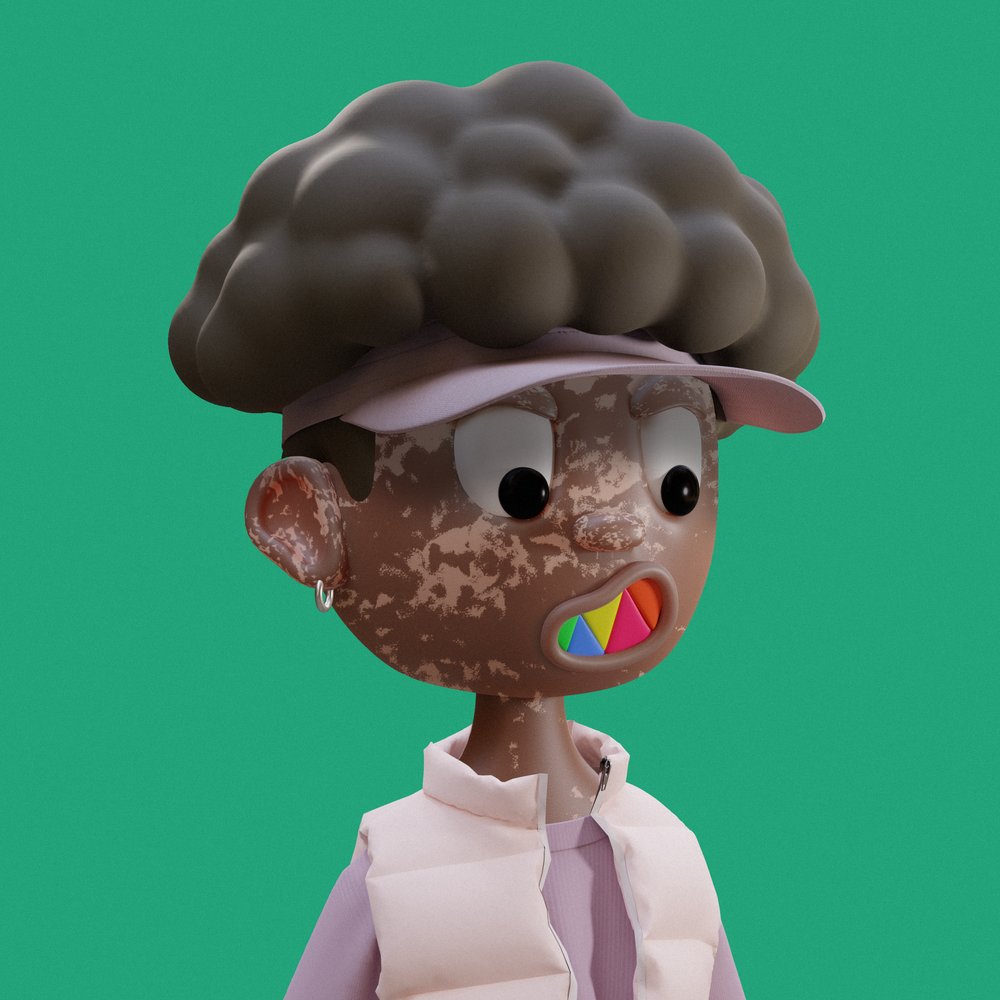 Soho Kids #1076 sold on jpg.store for a collection offer of ₳13 ($4.66)