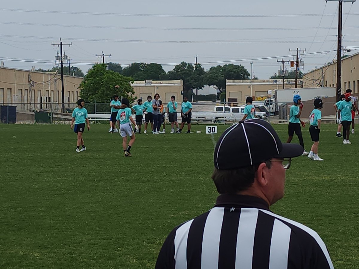 Coach Shawn O'Gorman leading his 6 th grade  7 on 7 team (Tejeda /Texas Hill) to a 6-0 start of the season.  Next week playoffs!