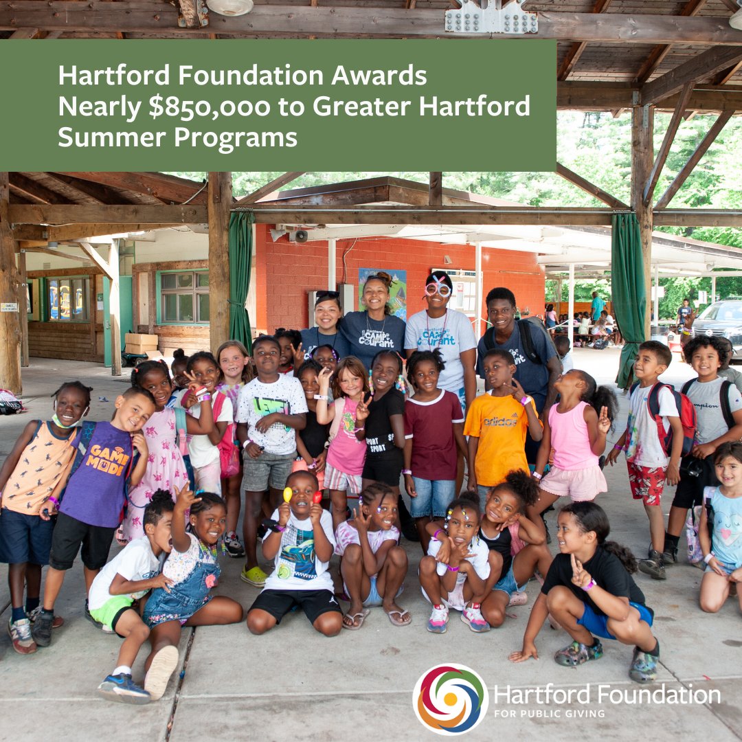 Summer is just around the corner and the Hartford Foundation is supporting dozens of summer programs for more than 7,000 young people in Greater Hartford. 
hfpg.org/what-we-do/new…