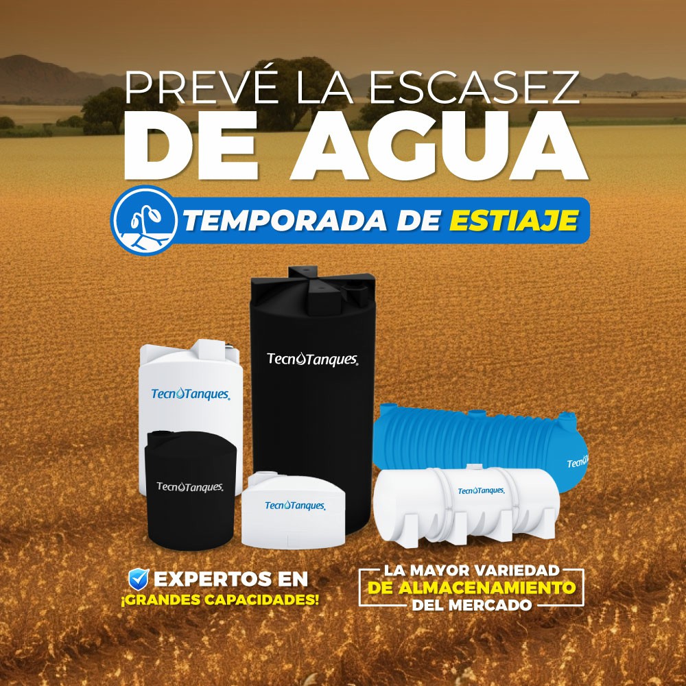 TecnoTanques1's tweet photo. La #sequíaenMéxico afecta a más del 20 % del territorio. 😱
En temporadas de calor el efecto es aún más notable.
Anticipa la temporada con el mejor almacenamiento para agua.
Grandes capacidades y productos especializados para todas las #industrias.
👉 https://t.co/XrUfSsZQia https://t.co/oFj75TBOy5