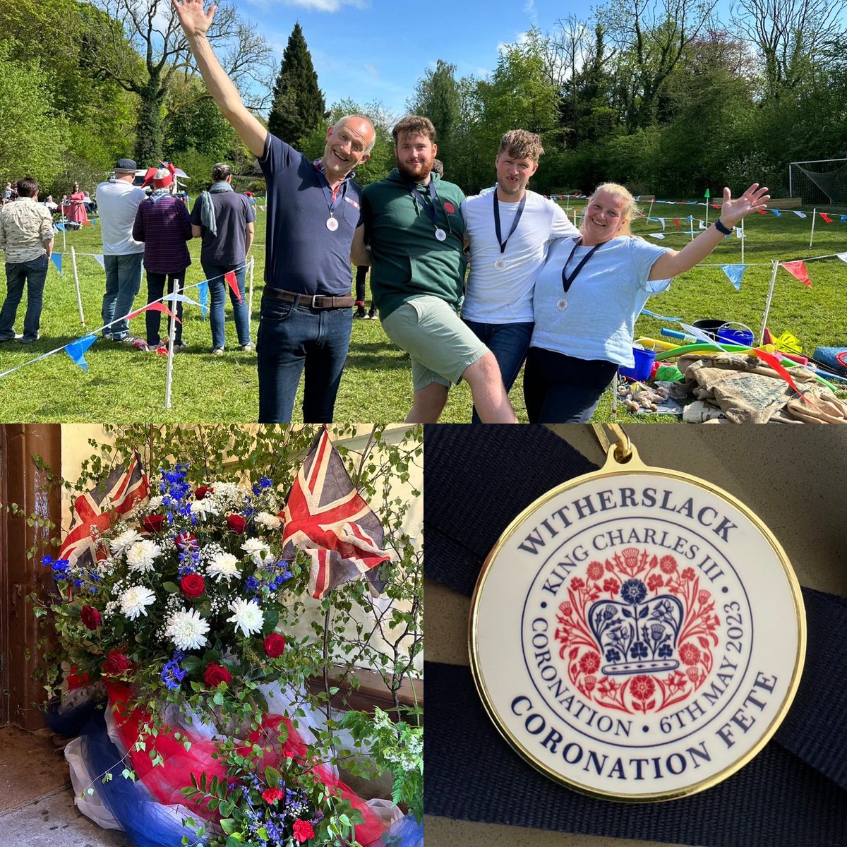 LakesPlanner's tweet photo. A really fab #Coronation weekend here in #Witherslack #LakeDistrict. A brilliant #community effort, including ceilidh, oak planting and #Coronation fete. Packed with many memories. https://t.co/2O3eEnLWAb