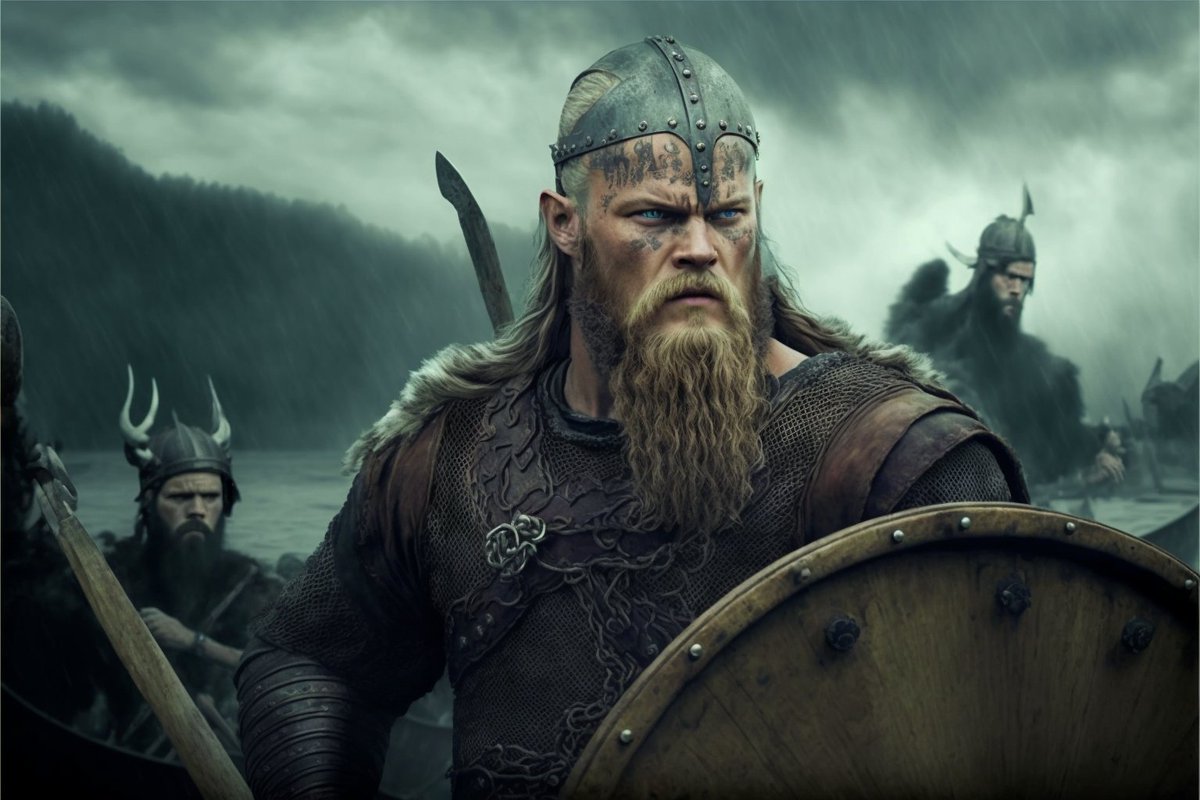 History____Geek's tweet image. 🛶🐟 The Vikings were skilled sailors who traveled in longships and reached North America over 500 years before Columbus. They also used dried fish as a form of currency! #history #funfact 🌊⚓️