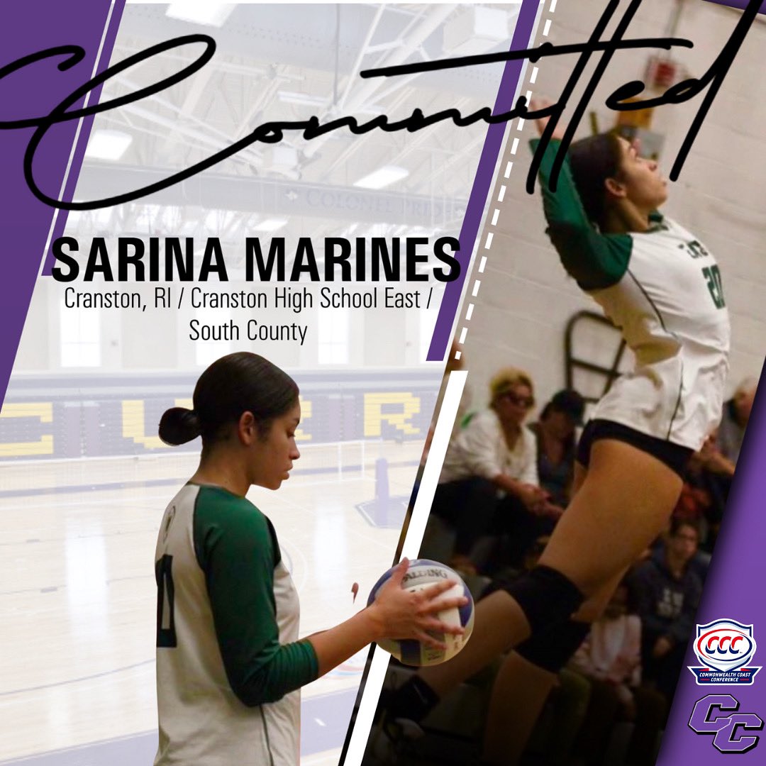 🚨COMMITMENT ALERT!🚨

We are SO excited to announce our next commit, Sarina Marines!!! 💜 We can’t wait for the #next4 with you 💪🏼🏐 Welcome to Curry!

#committedtocurry #curry2027 #futurecolonels #ccvb #curryvolleyball #bleedpurple #d3vb #cccvb