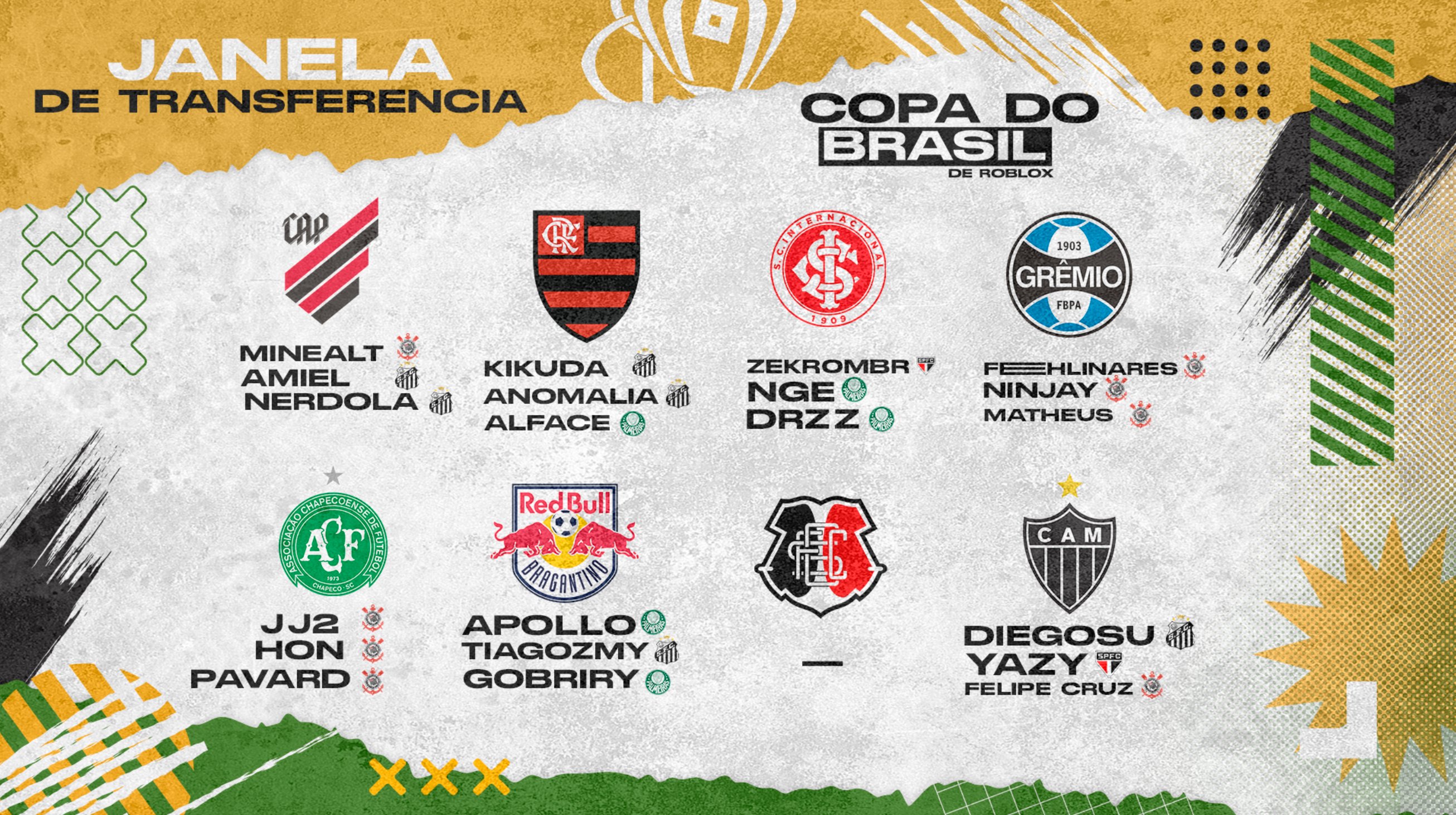 Todos os clubes estao contra o racing por conta da copa roblox #coparo