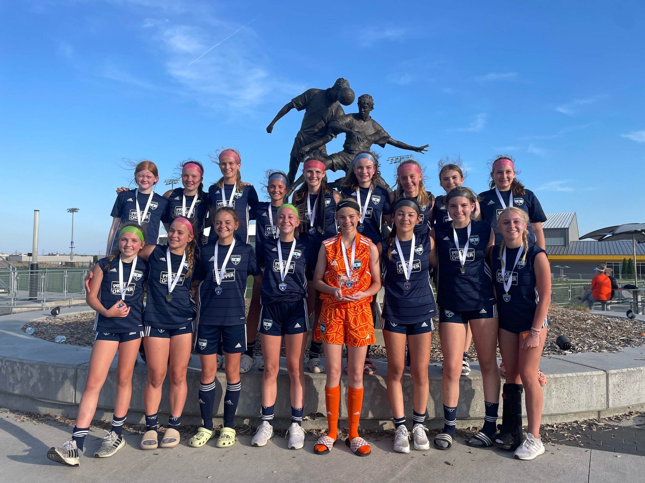 SPORTING Blue Valley on Twitter "Congrats to our Spain 09 ladies and Coach Kevin Sloan on a