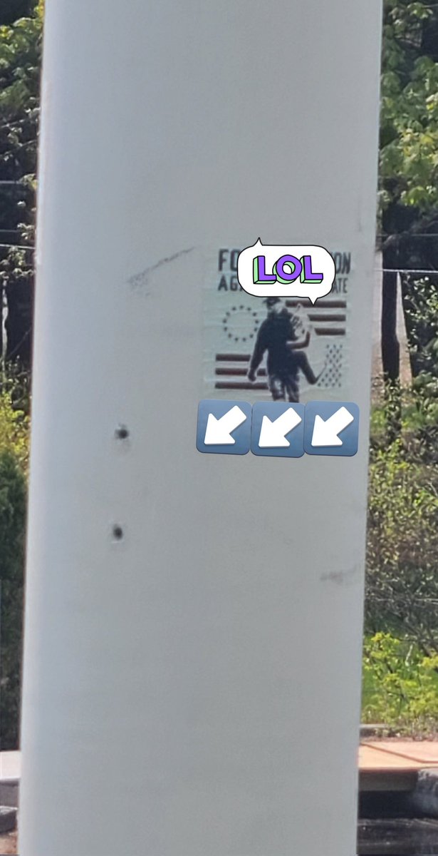 RICommunityDEF's tweet image. Patriot Front propaganda was identified and removed at Diamond Hill Park in Cumberland, RI. (Deleted and reposted to get the nazis out of the comments)