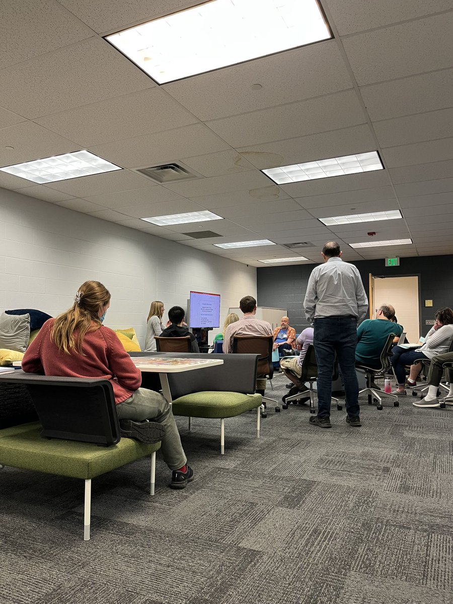 JustStormy's tweet photo. It’s that time again…spending quality time with awesome @PSUScience faculty in our Evidence-based Teaching Academy #ebta #ScienceDiplomacy https://t.co/emNAYn4sHZ
