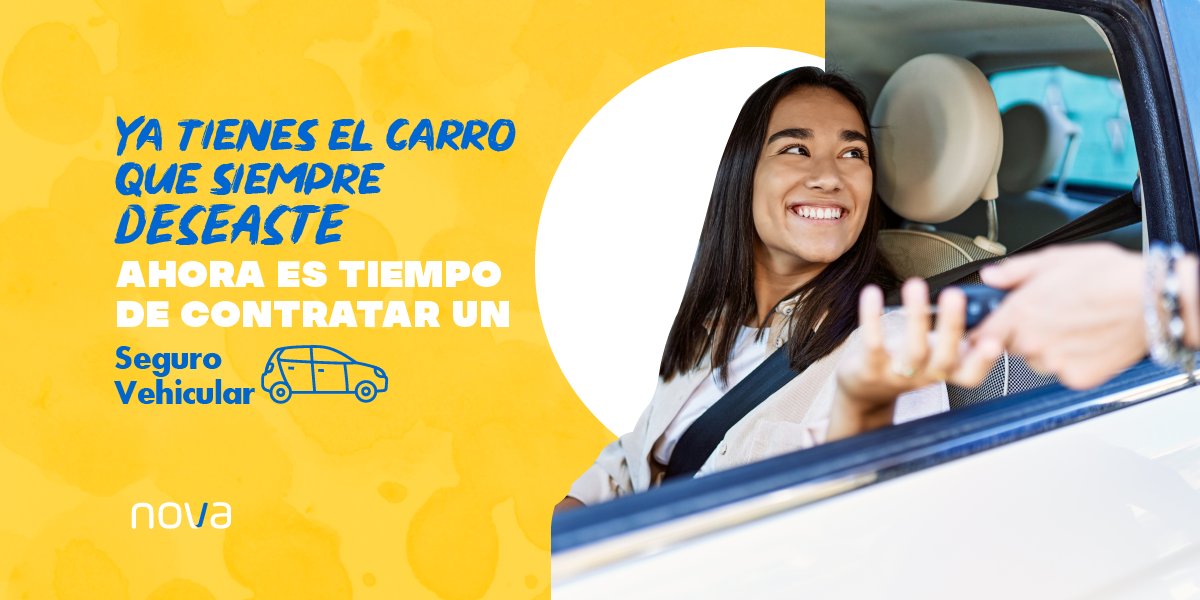 ¡Conduce tu carro soñado con toda tranquilidad! Nosotros te ayudamos a encontrar el #segurovehicular más adecuado para ti, de acuerdo a tus necesidades y tu presupuesto. Ingresa aquí:
📱 WhatsApp → bit.ly/WhatsAppNovaEcu
💻 Página web →bit.ly/NovaSeguroVehi…