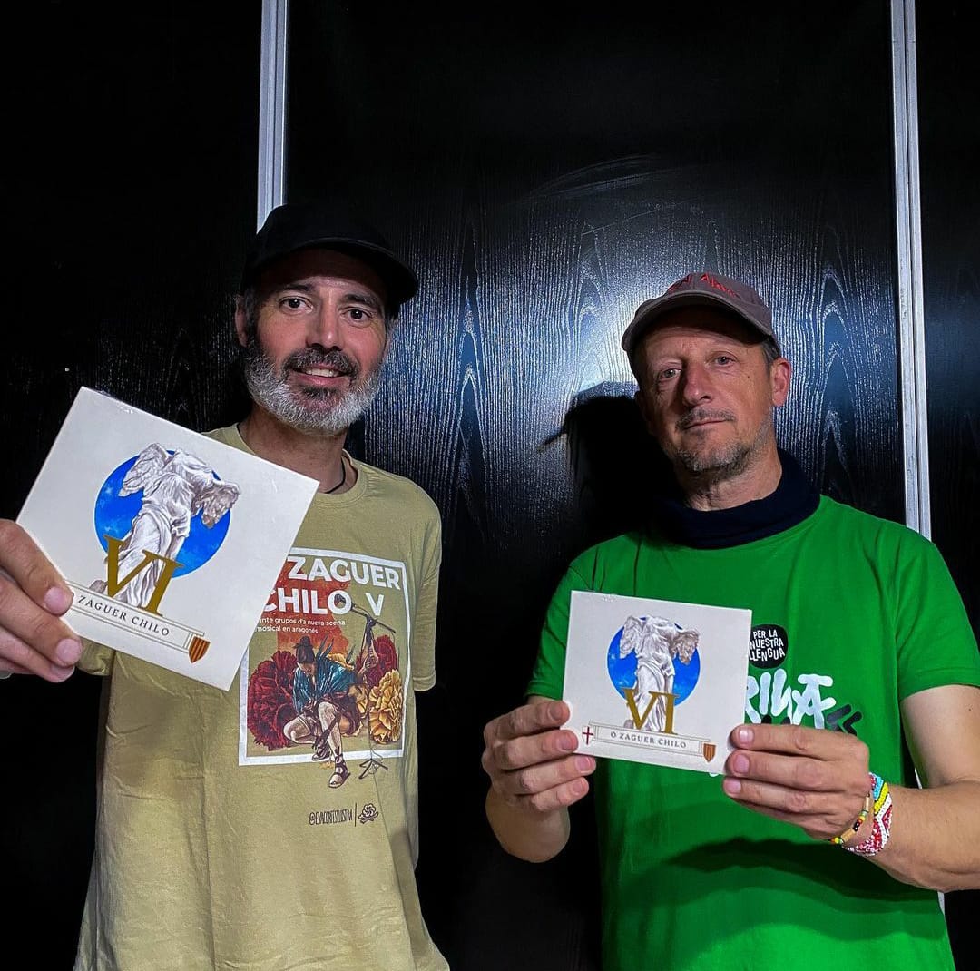 🎶 Este cabo de semana hemos estau en Monzón📍en "Gramola Feria Aragonesa de la Música"  
Buena enchaquia pa dar a conoixer o "Zaguer Chilo VI" tamién en o mundo rural d'Aragón #aragonés.
Muitas gracias a #ChorcheApegallo, <a href="/nueiband/">ɴᴜᴇɪ</a>, .. y toz os amig@s d'a musica 👏🏼