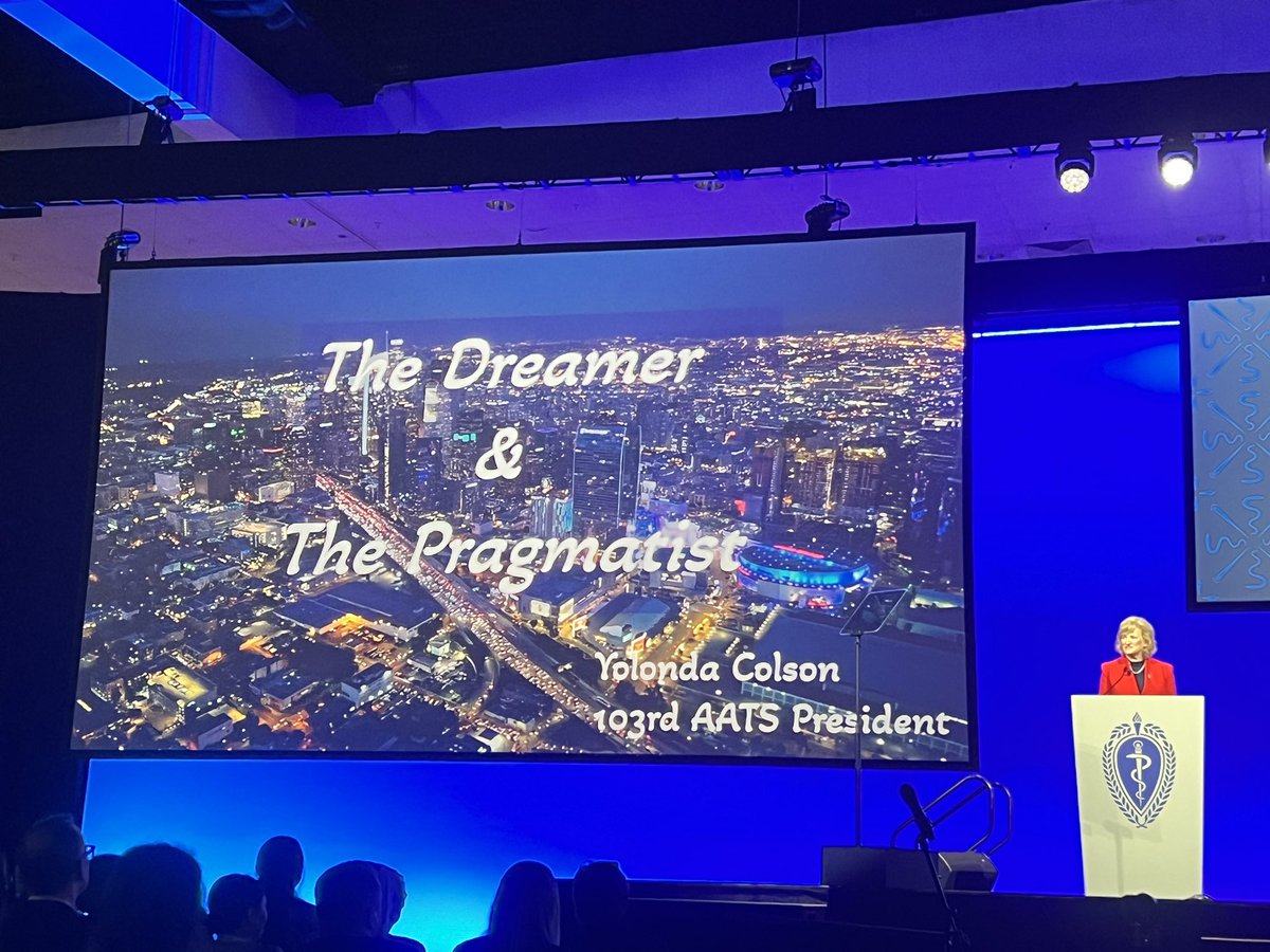 AATS (@aatshq) on Twitter photo โIt is through the kindness of strangers and leadership of mentors that Iโm even here today.โ AATS President <a href="/DrYolondaColson/">Yolonda L. Colson MD, PhD</a> #AATS2023 โIt is through the kindness of strangers and leadership of mentors that Iโm even here today.โ AATS President <a href="/DrYolondaColson/">Yolonda L. Colson MD, PhD</a> #AATS2023