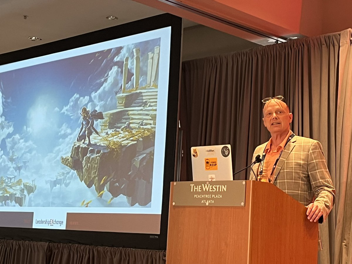 Internet2's tweet image. “We are constantly listening to you and we are constantly learning from you” -Kevin Morooney at Leadership Exchange at #CommEX23 #legendsofzelda @knucklehead