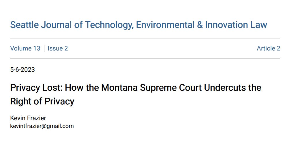 Kevin Frazier tweet media