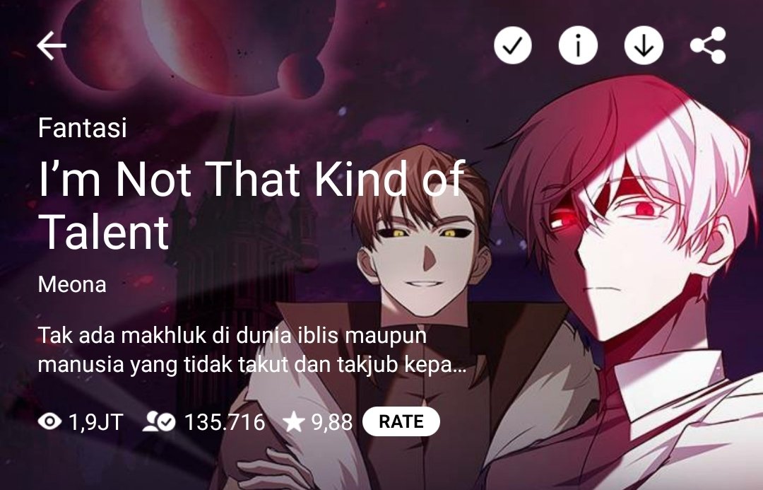 Im Not That Kind Of Talent Novelupdates chopper 🌌∞🚉 CF16 F36 on Twitter: "do NOT read i'm not that kind of