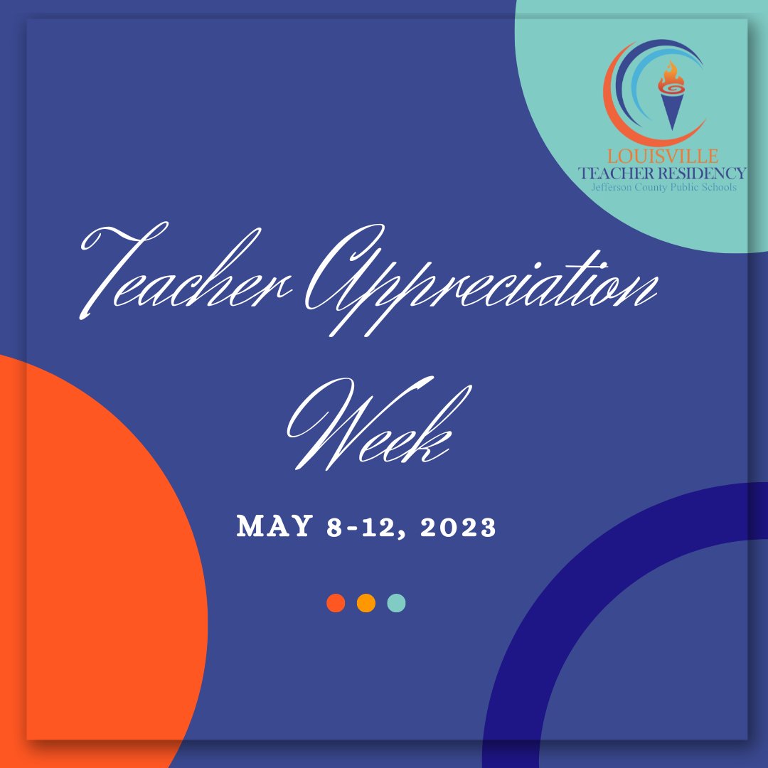 Happy Teacher Appreciation Week! LTR celebrates teachers for the hard work, dedication, and passion required to fulfill the tasks that you take on daily; creating a brighter future for us all.  THANK YOU TEACHERS!
#TAW23 #LTR <a href="/JCPSKY/">JCPS</a>  <a href="/JCPSDEP1/">JCPS Diversity, Equity, and Poverty Department</a>
