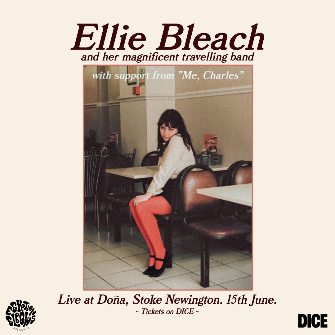 playing a sexy little show with my magnificent travelling band at Doña . tickets on Dice if you’re up for it 💌