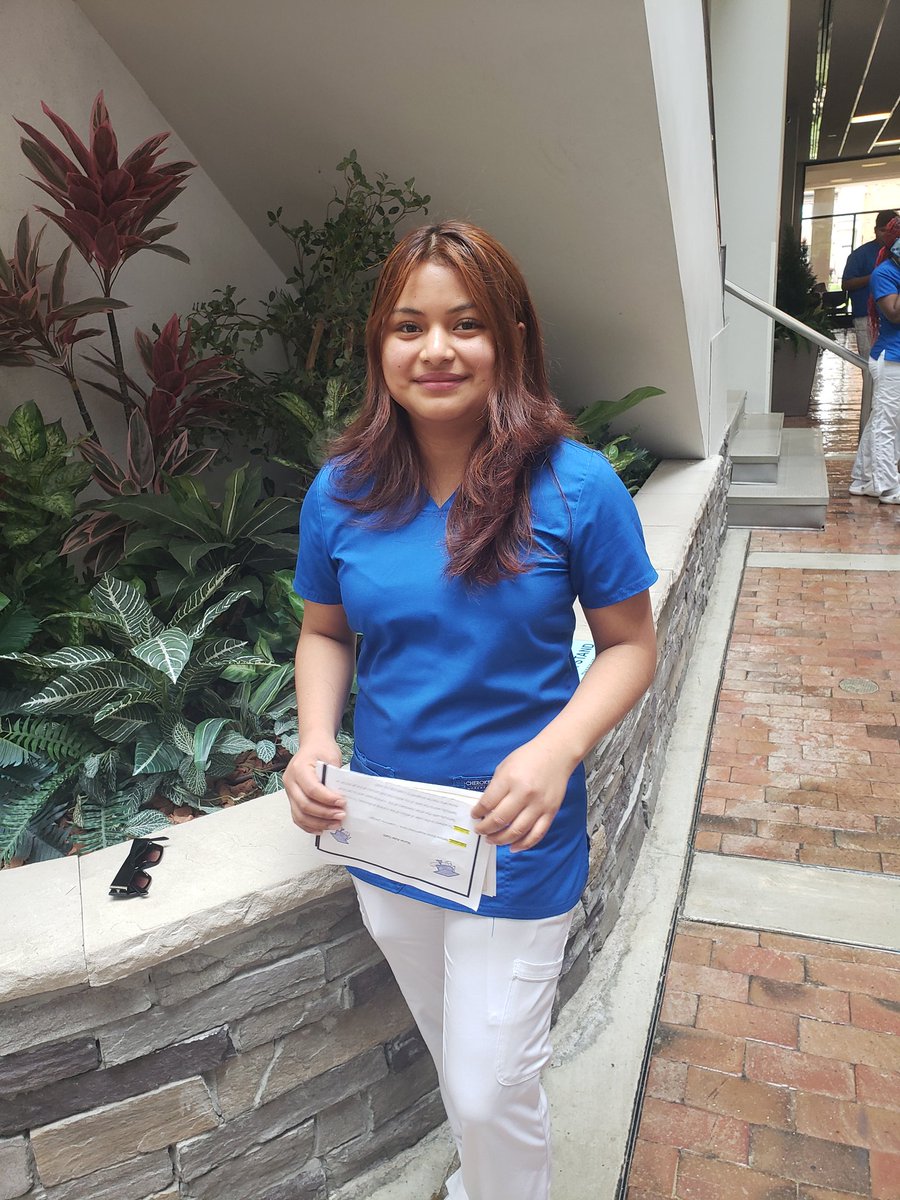 WayneEMCHS's tweet image. Congratulations to WEMCHS Senior Karen and Graduate Destiny for graduating from @wayneccnc today with their Nurse Aid Certificate.