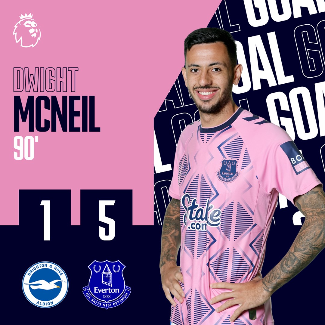 Everton's tweet photo. FIVE! https://t.co/24NM0TZObT