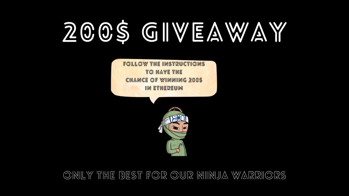 We're giving away $200 in ETH to celebrate the upcoming launch of our exclusive Club of Shadows NFT mint! 
To participate, like, retweet, follow, and comment with the title of our newly released song.  The winner will be announced on May 21, dont miss this!
