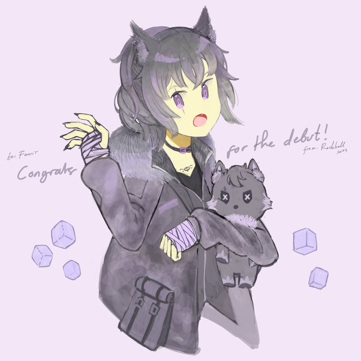 rubiaceae_art's tweet photo. Congratulations for the debut, Fenrir... or should i cal you Pepeng? /j
but seriously, i'm proud of you!! #Fentelier https://t.co/EuXArxD0Ft