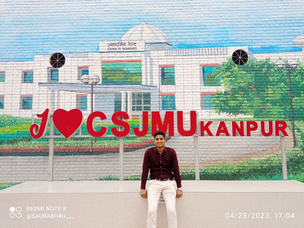 #I❣️#csjmu

@CSJM_University #CSJMU 
#kanpuruniversity #collegecsjmu