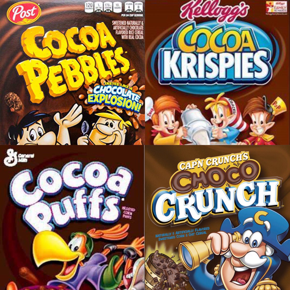 Armchair Commentary on Twitter "RT DrMoneyTrees You can only keep one, which chocolate cereal