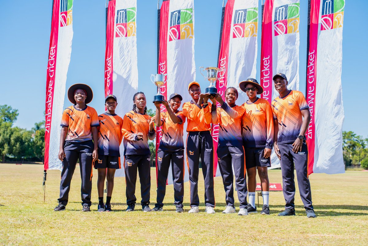 Seven player in the Eagles squad that successfully defended the  #Fifty50Challenge and #WomensT20Cup represented Zimbabwe at the 2023 ICC Women's Under 19 World Cup.

The Eagles head coach (extreme right) Travor Garwe is also the Zimbabwe Women Under 19 Bowling Coach.

#ZCWomen