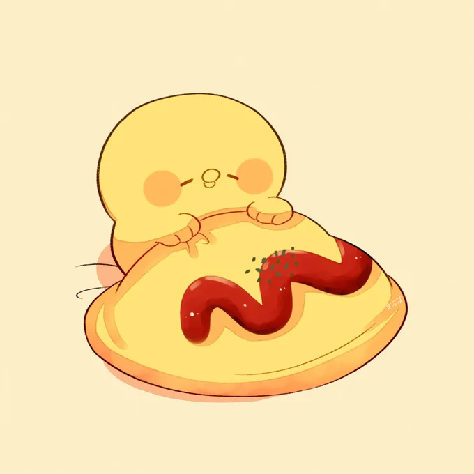 むにゃむにゃ... #きみピヨ