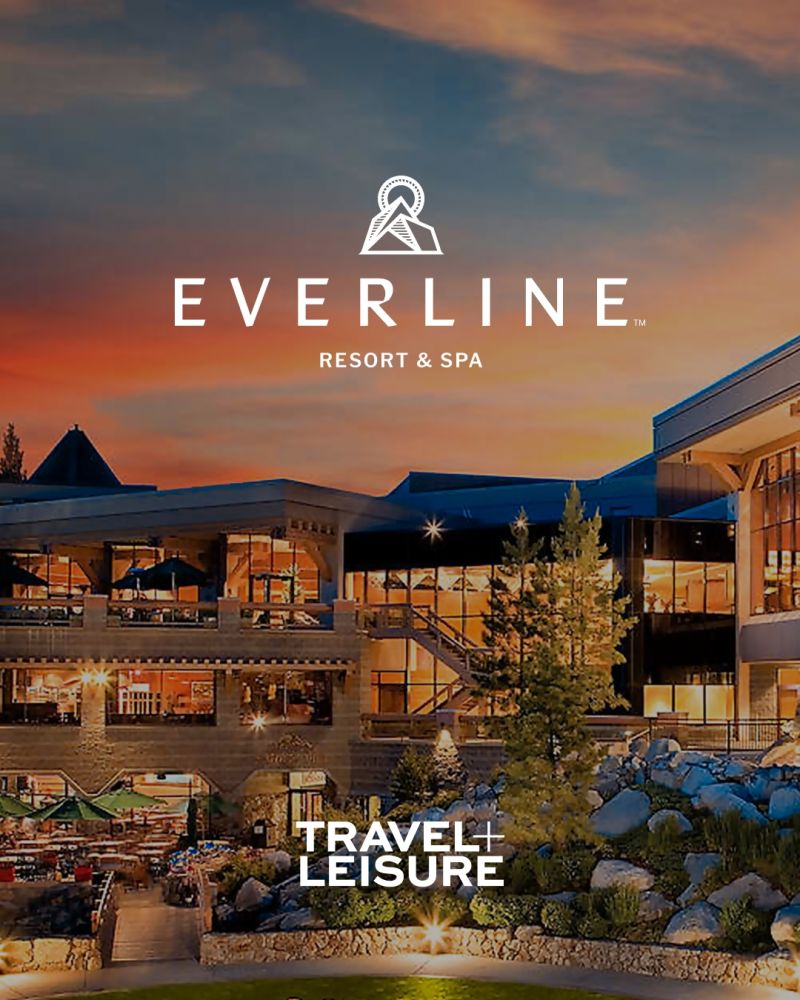 Everline is an iconic Tahoe property re-emerging with a FINE new name/identity that honors its evergreen appeal, endless mountainscapes, and railroad lines that forged the region. Press: <a href="/TravelLeisure/">Travel + Leisure</a> <a href="/CNN/">CNN</a> @SFGATE. More: lnkd.in/exTG499n #LakeTahoe #Hospitality #Branding