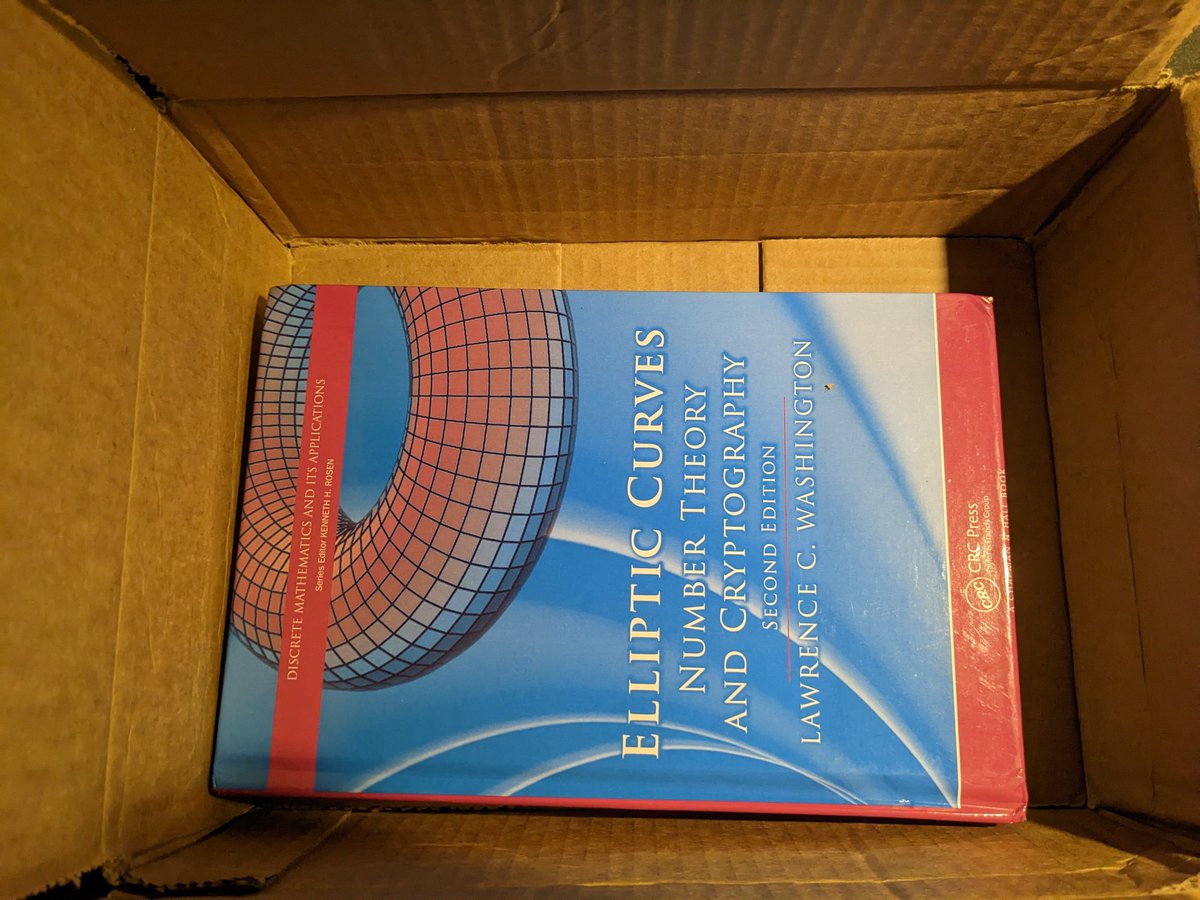 After five years of reading it on screens, got the real thing.