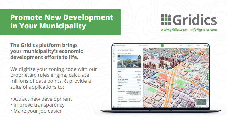 #Gridics is helping cities identify untapped development potential and examine zoned build-outs in real-time 3D! Schedule a demo gridics.com/request-demo #GovTech #RealEstateDevelopment #EmergingTech #SmartCities #PlanTech #EconDev #FutureOfWork #Innovation #AffordableHousing