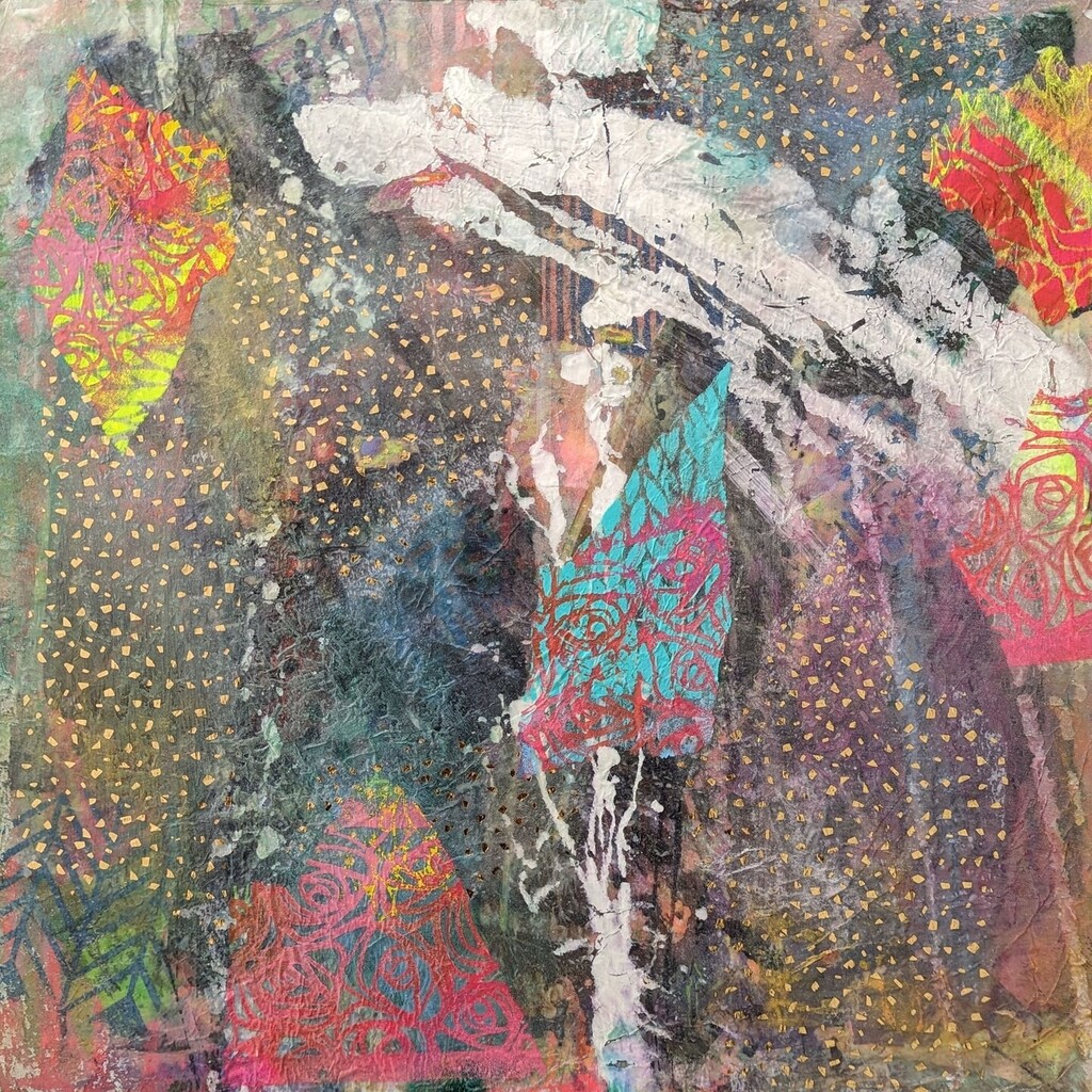 I need to be selective and careful at this stage as getting to the point where these are almost complete.⁣

#workinprogress #artteacherlife #paintingprocess #acrylicabstract #experimentation