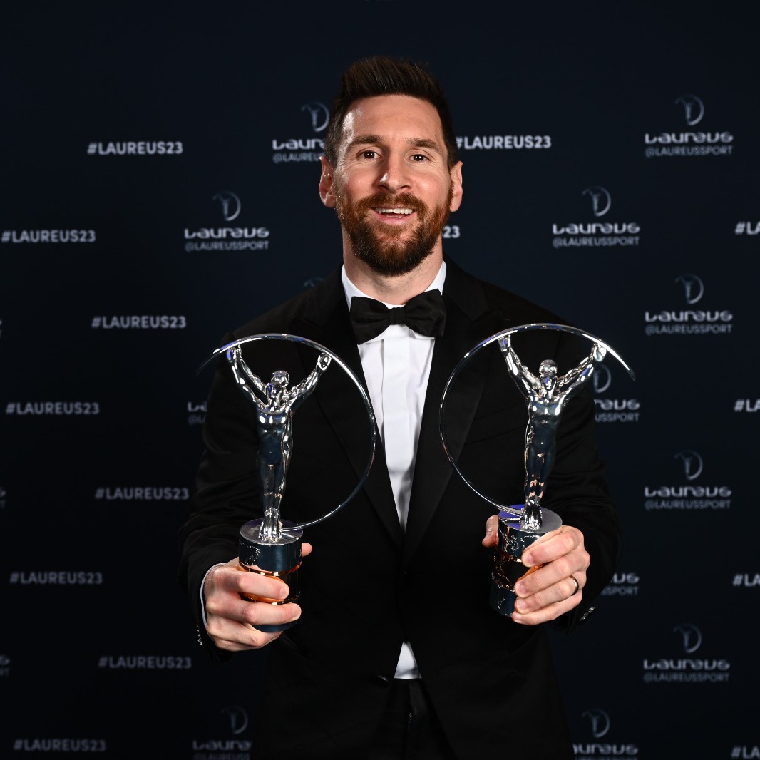 Laureus on Twitter "History maker! Lionel Messi is the first ever