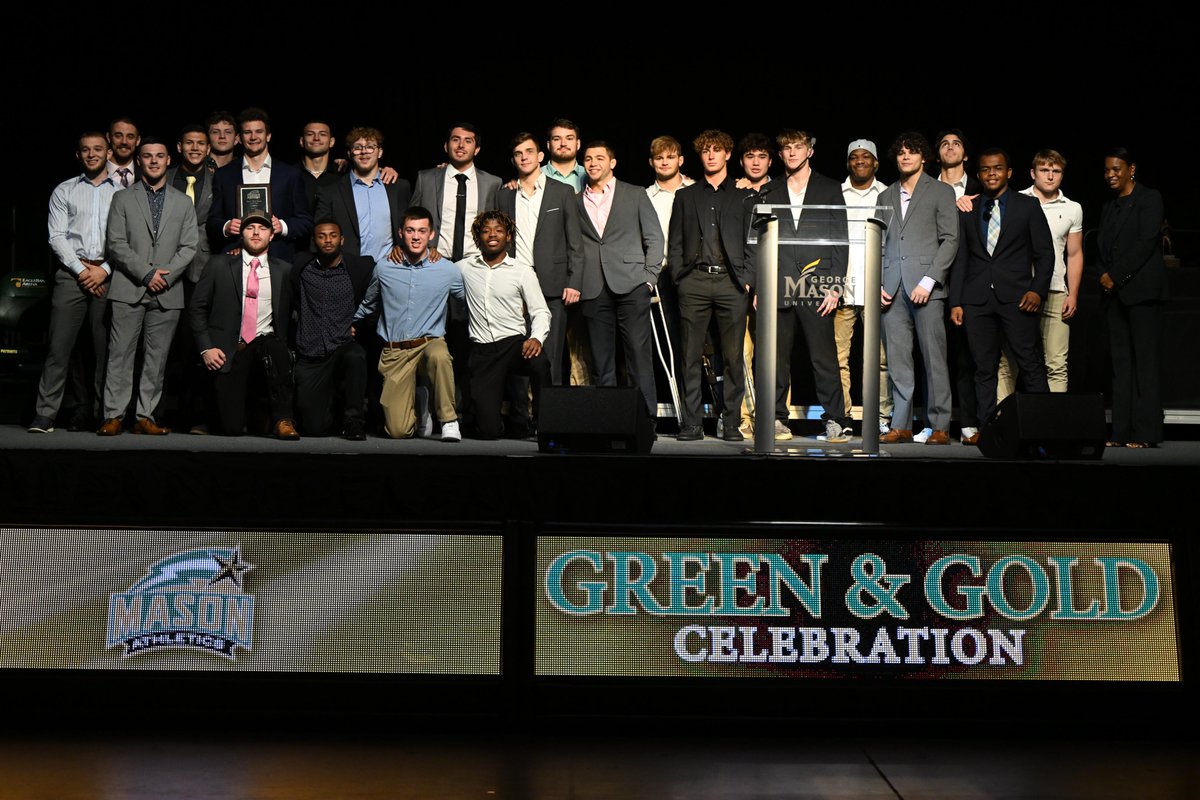 The 2023 Teams of the Year are... Women's @GeorgeMasonTFXC and @GMUWrestling!

#MasonGGC