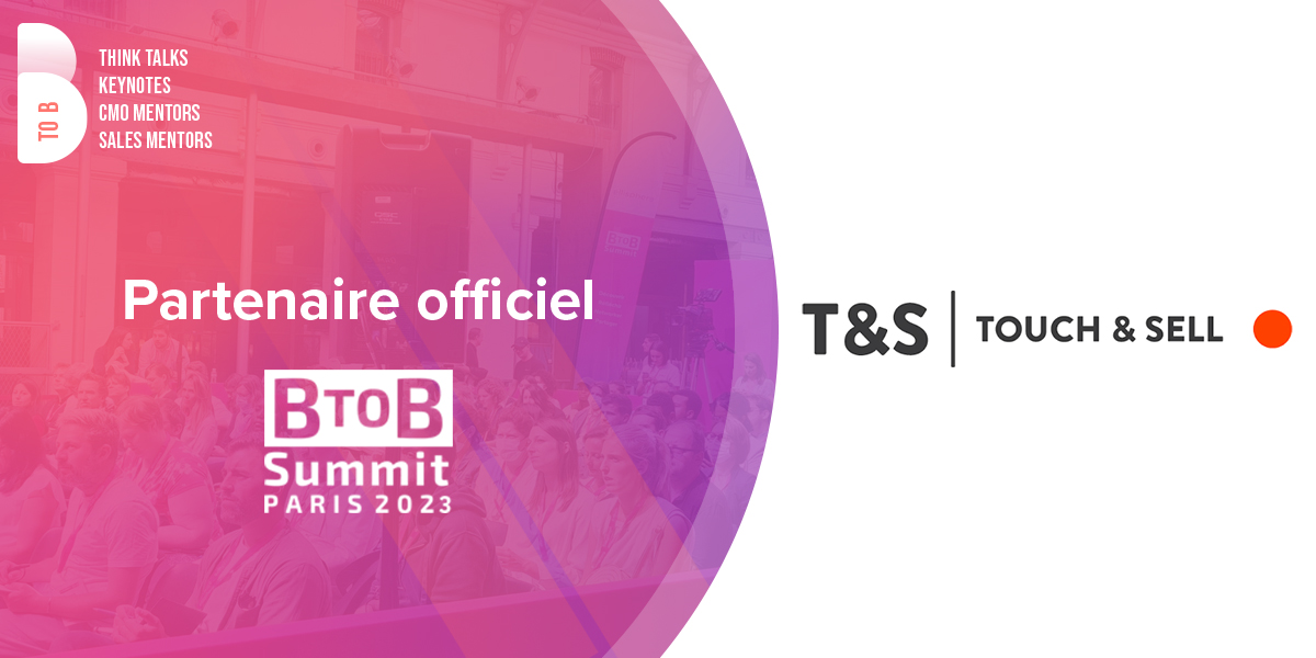 📢<a href="/Touch_Sell/">Touch & Sell</a> sera partenaire du #BtobSummit2023 le 22 juin au Parc des Princes ! Découvrez comment améliorer votre efficacité commerciale et vos ventes avec des outils de Sales Enablement.
Inscrivez-vous et repartez avec des idées actionnables  : btob-summit.btob-leaders.com/fr/registratio…