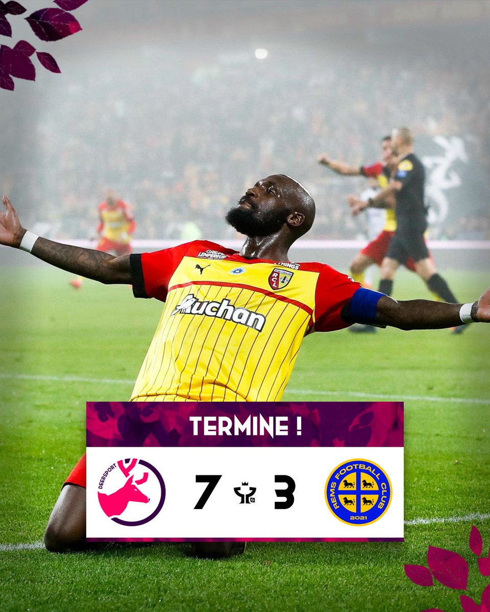 _DeerSport_'s tweet photo. #TFCoupe | #DSRFC | #DeersForever๐ฃ
โ
๐๐โ๐๐๐โ๐ผโ
@_DeerSport_ 7 - 3 @rems_fc
รNORME VICTOIRE dans ce 1/16 de Finale de TF Coupe, ร nous @okbanofficial !
โฝ๏ธFofana
โฝ๏ธLe Fรฉe
โฝ๏ธIto
โฝ๏ธโฝ๏ธโฝ๏ธโฝ๏ธWahi https://t.co/t2GMHbz2bZ