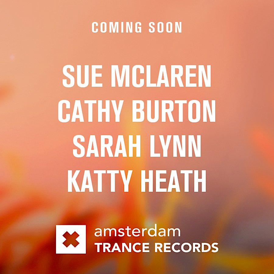 Brand new #VocalTrance releases from the likes of @suemclarenmusic @Cathy_Burton @SLynnTrance & @kattyheath... 🎤✨ All coming this spring season here on Amsterdam Trance Records! 🧡 @RazNitzan