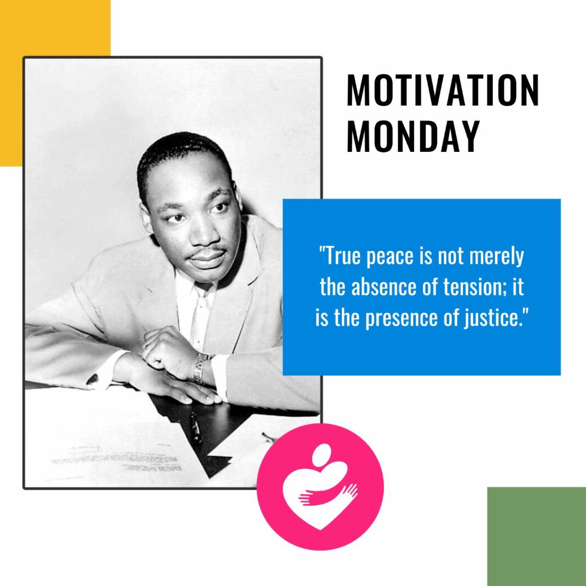 Today is Motivation Monday! Post your favorite motivational speaker's quote or get out on this beautiful day and motivate others! #makeadifference #motivationday