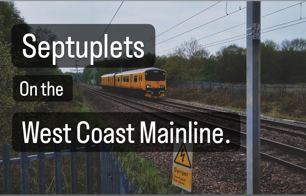 zenithslocos's tweet image. Septuplets on the West Coast Mainline. New YouTube now live.

If you watch it, please let me know what you think. Thank you.

@AvantiWestCoast @networkrail @NothernRail
youtu.be/2tm_JjYlKrI

#Wigan #Standish #class319 #class390 #class47 #class950